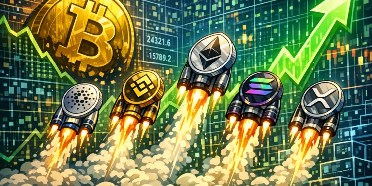 Weekly top 5 crypto gainers Jan 19–26: RIVER, SKR, GWEI, CC, AUCTION